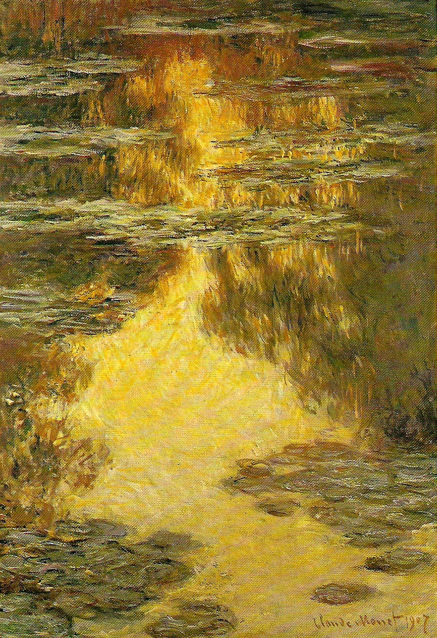 Claude Monet nackrosor